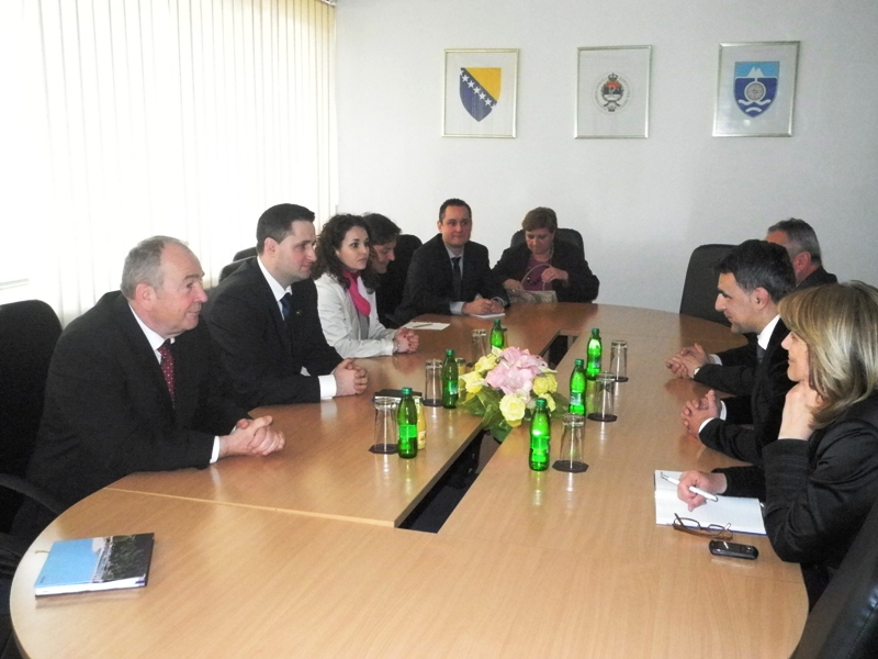 Zamjenik predsjedatelja Zastupničkog doma dr. Denis Bećirović susreo se sa načelnikom Općine Foča